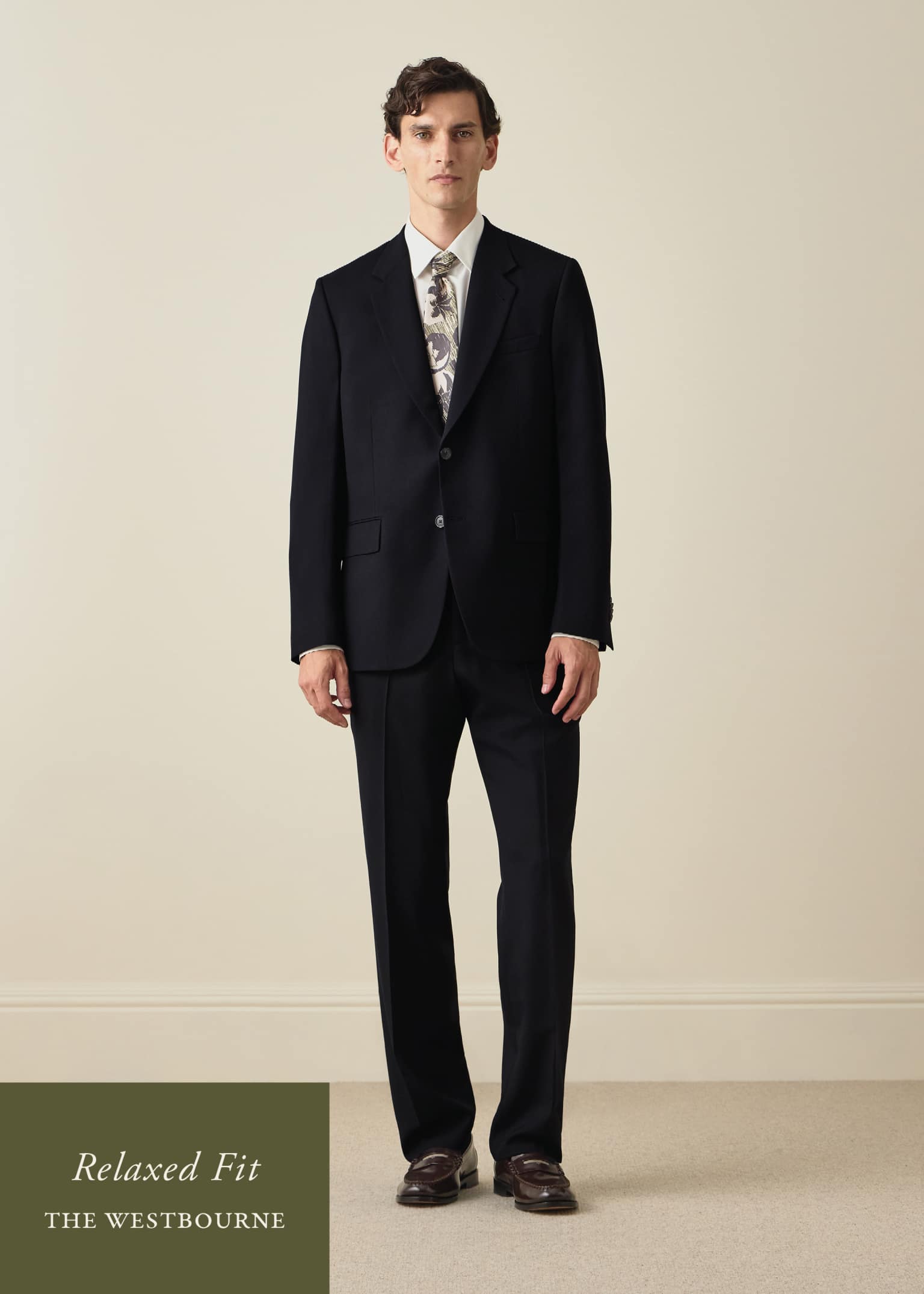 “Paul smith setup suit black” Suit Fit Guide: How to Choose Your Fit | Paul Smith